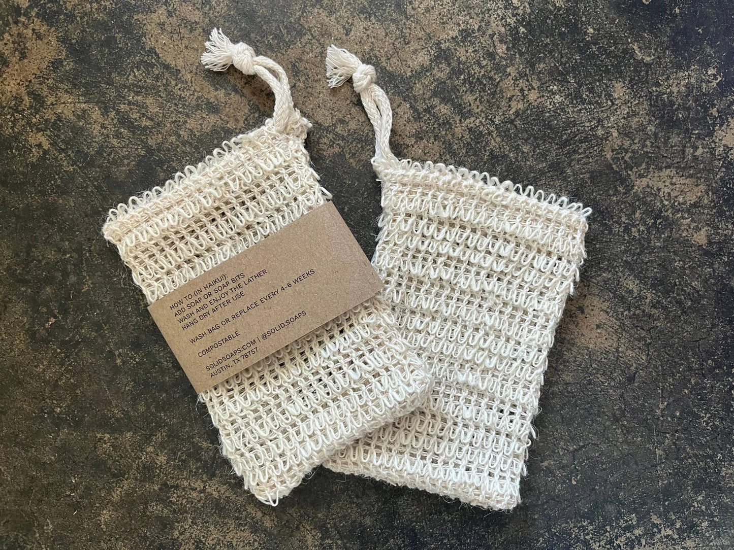 Sisal Soap Saver Bag
