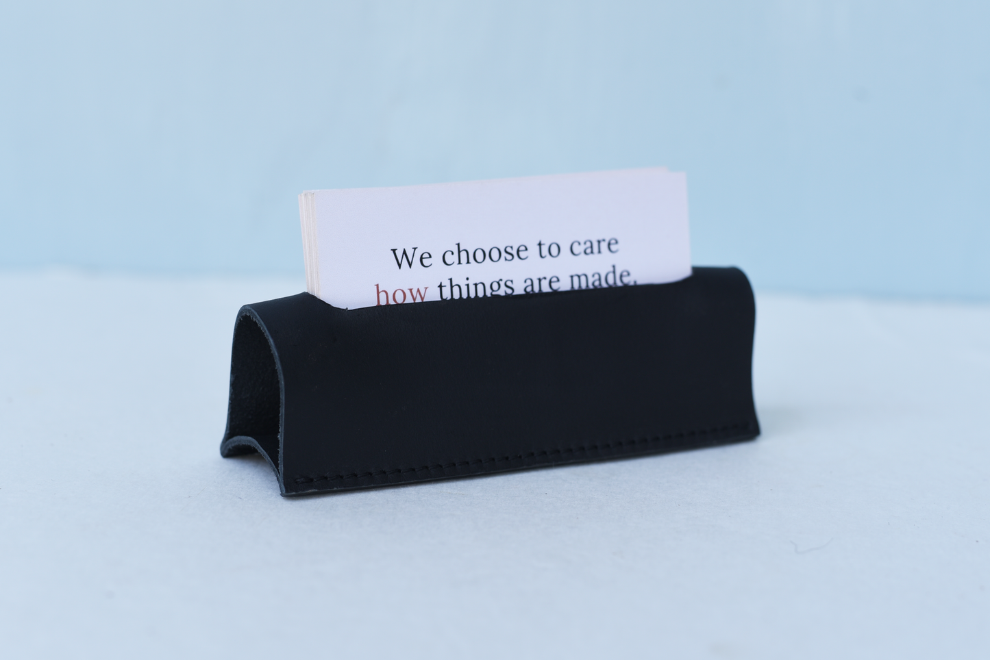 Custom Branded Business Card Holder