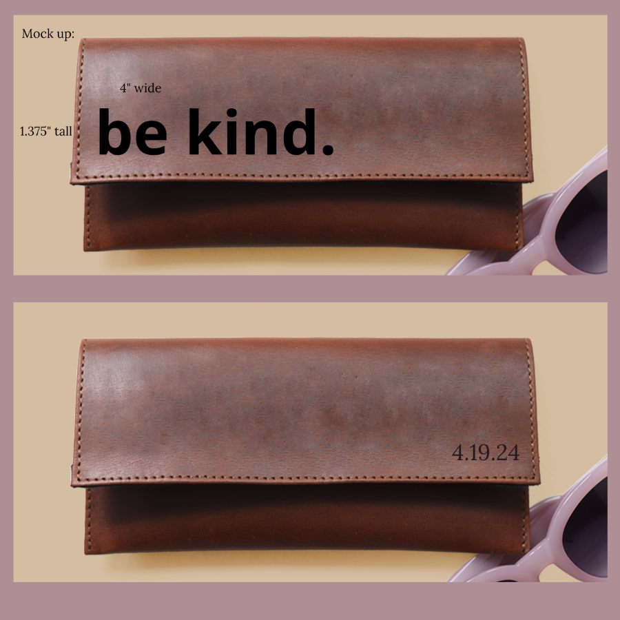 WH Sunglasses Case