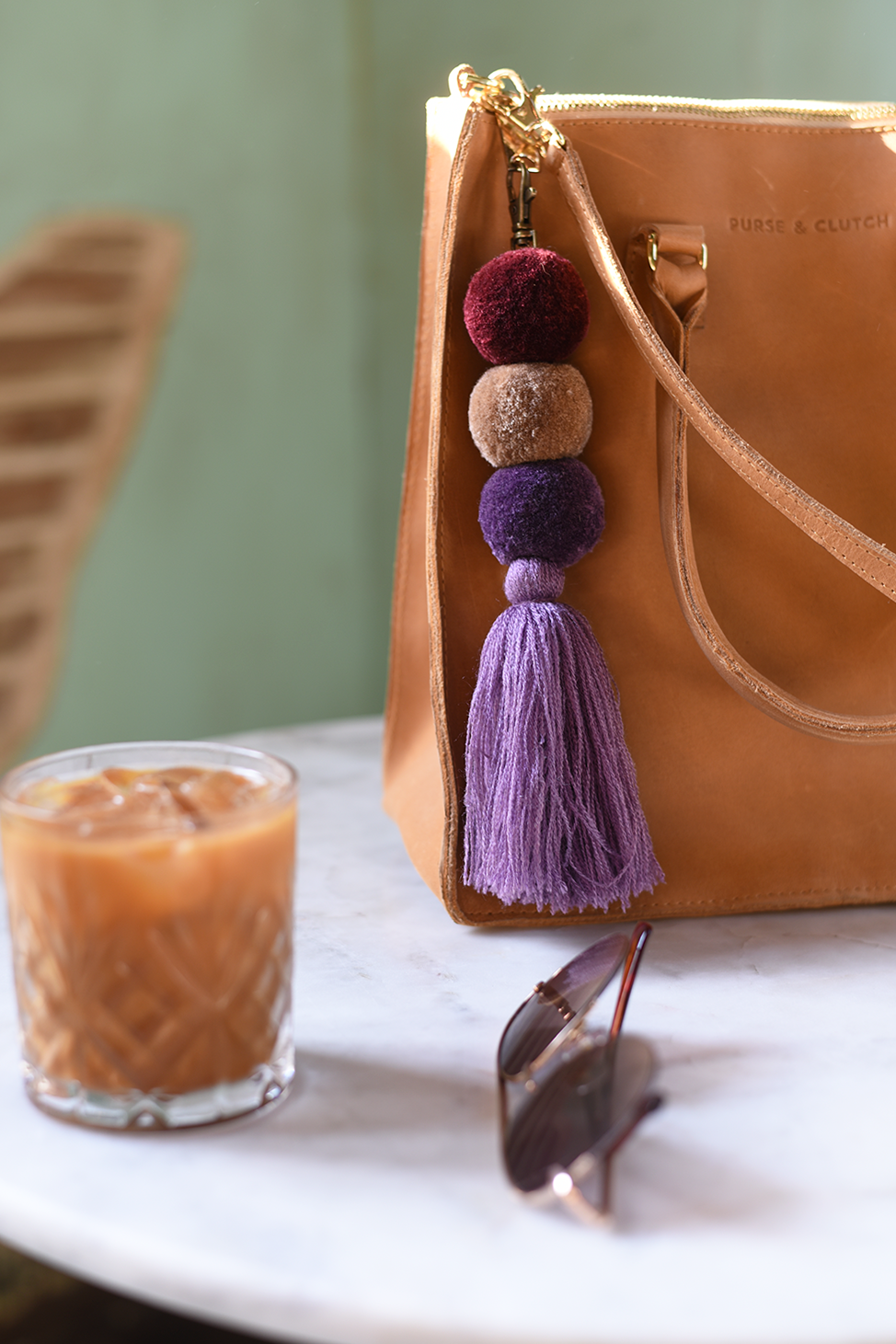 Pom Pom Pom Keychain - Bold