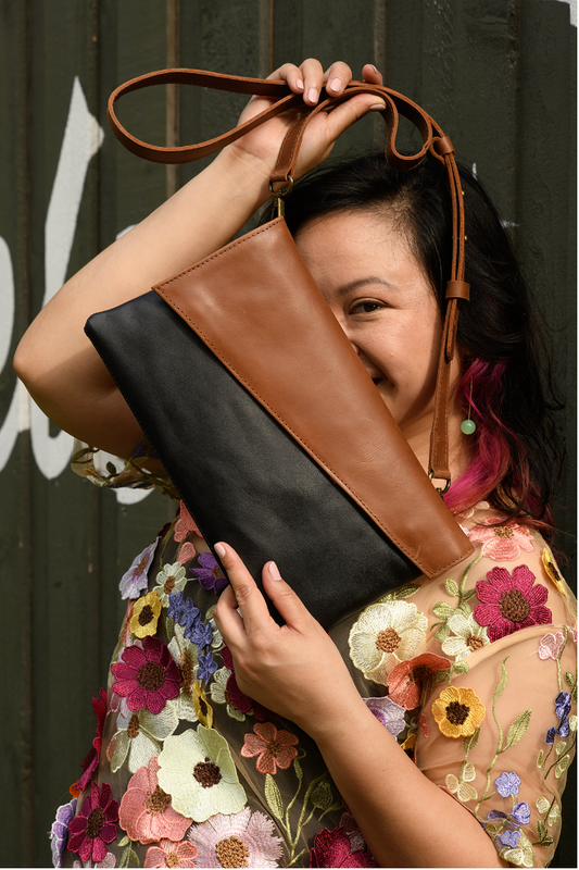 Angle Crossbody & Clutch