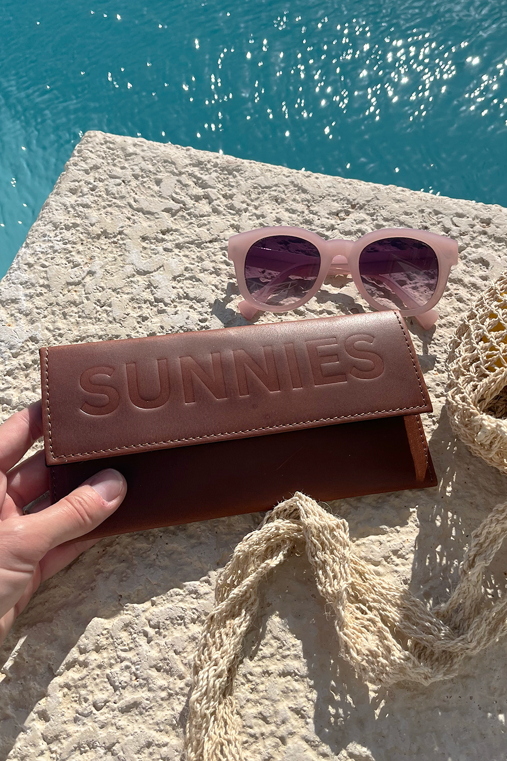 WH Sunglasses Case - Customizable Word