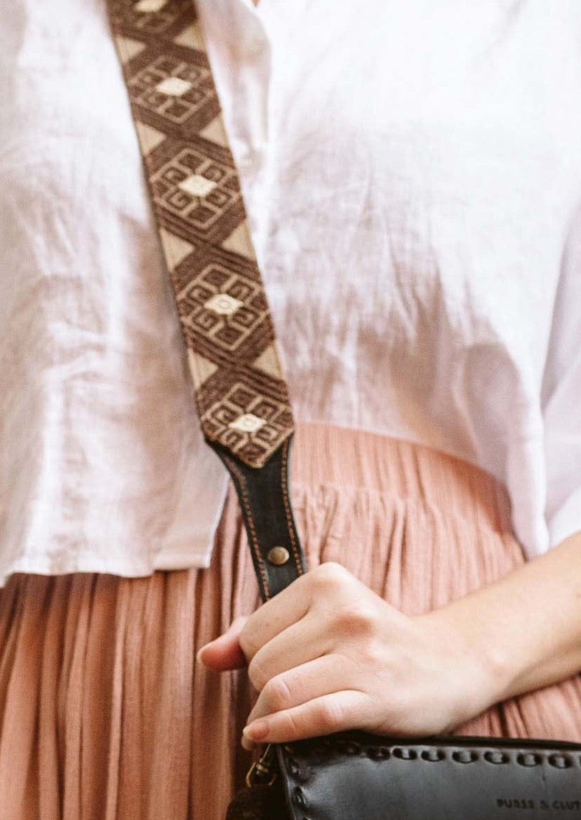 Handwoven Textile Purse Straps