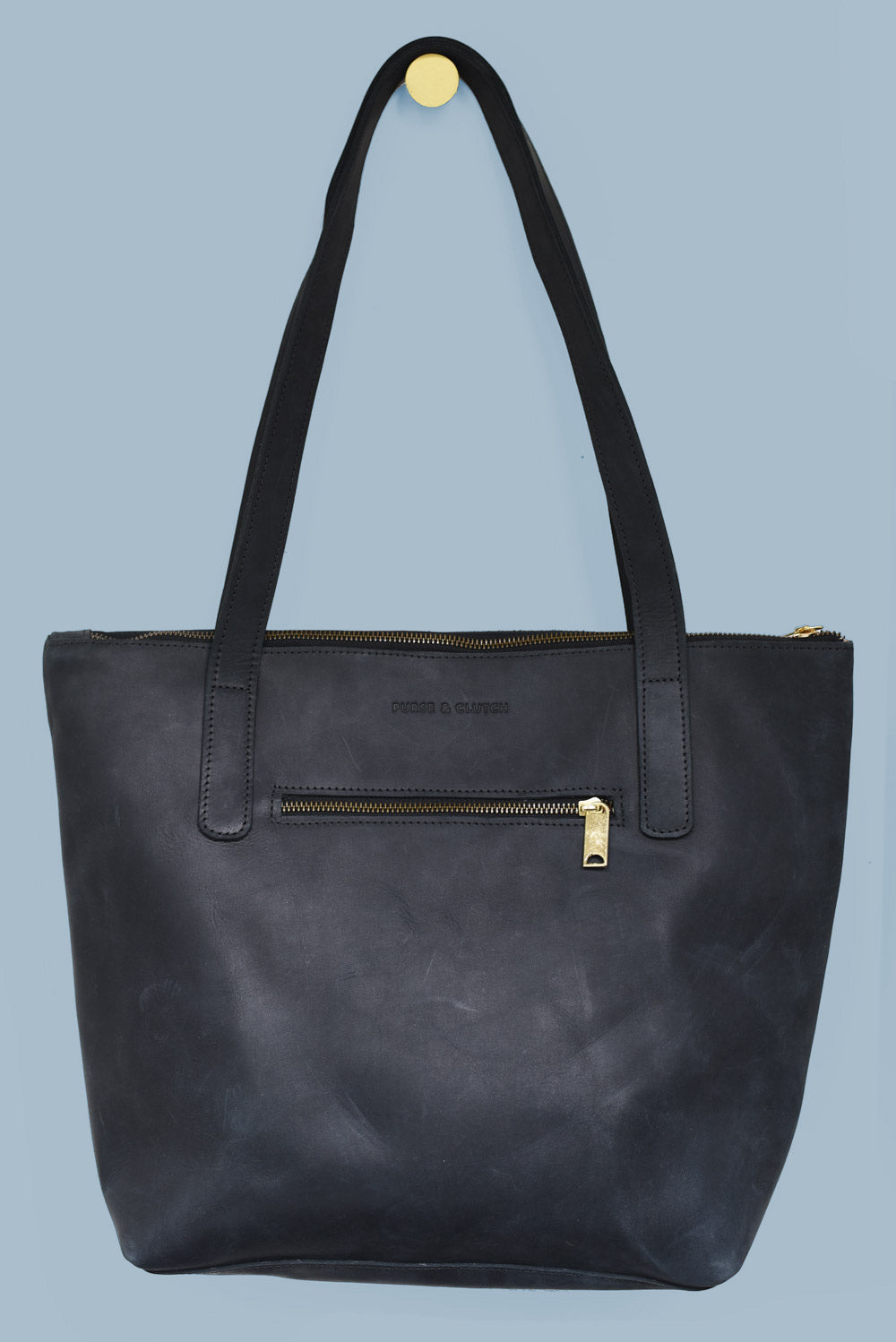 Classic Black Leather Handbags