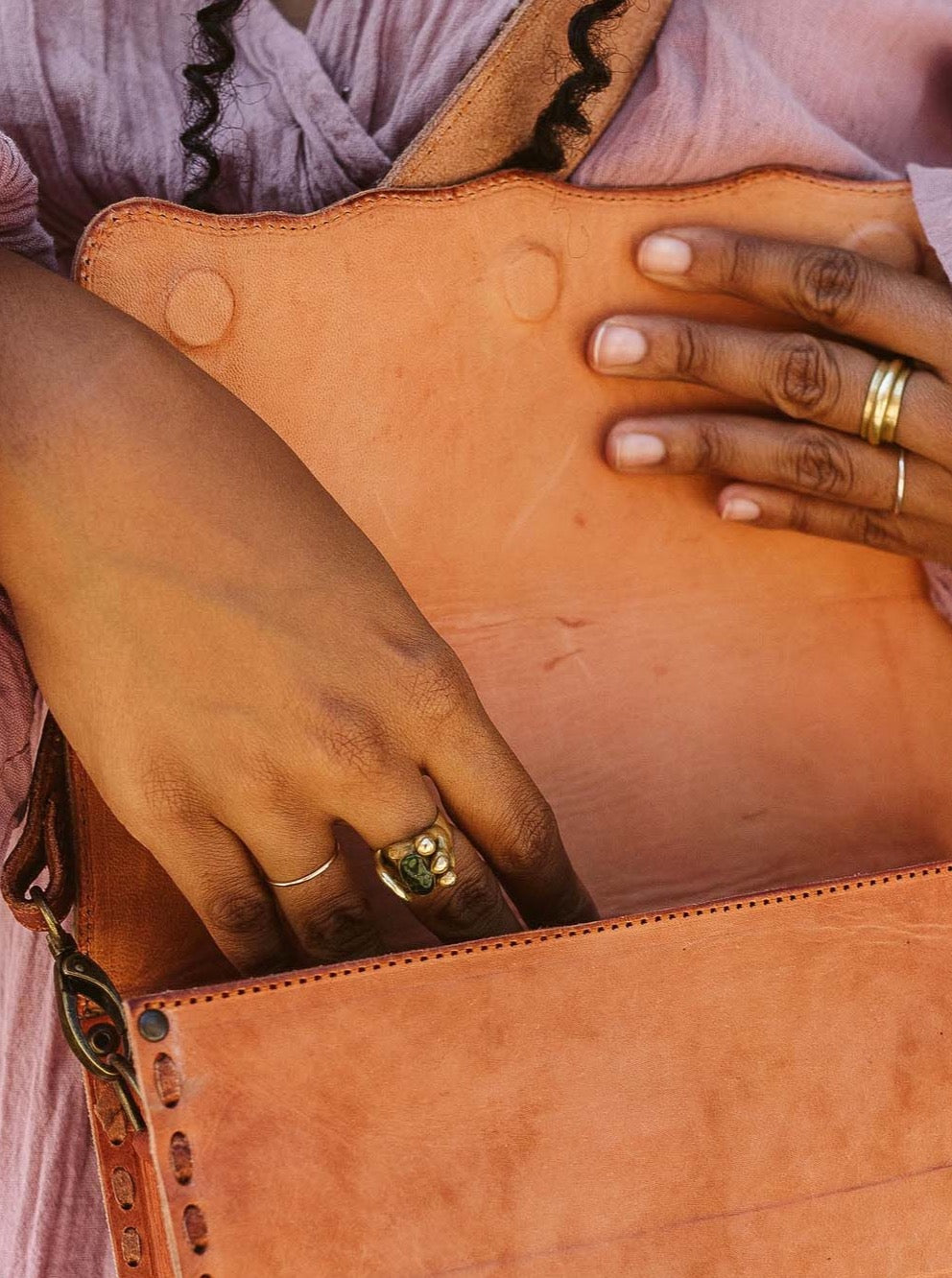 Ethically handmade leather handbags