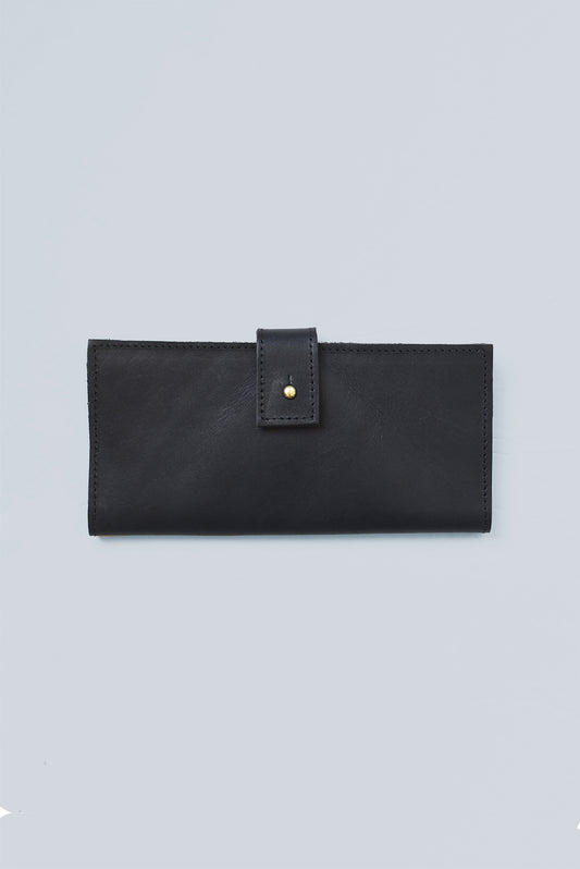 Classic Black Leather Wallet