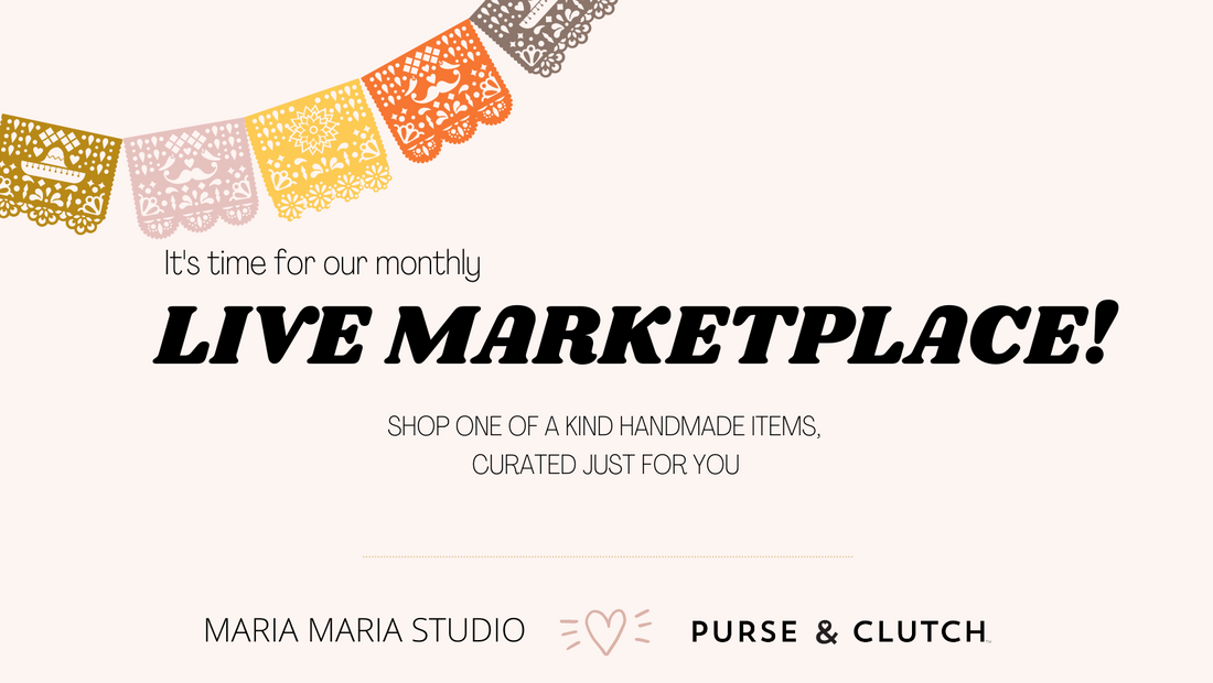 Live Monthly Marketplace : Bold & Bright for Spring!