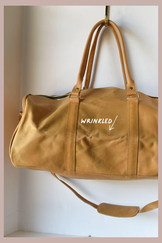SAMPLE - Large Leather Duffel
