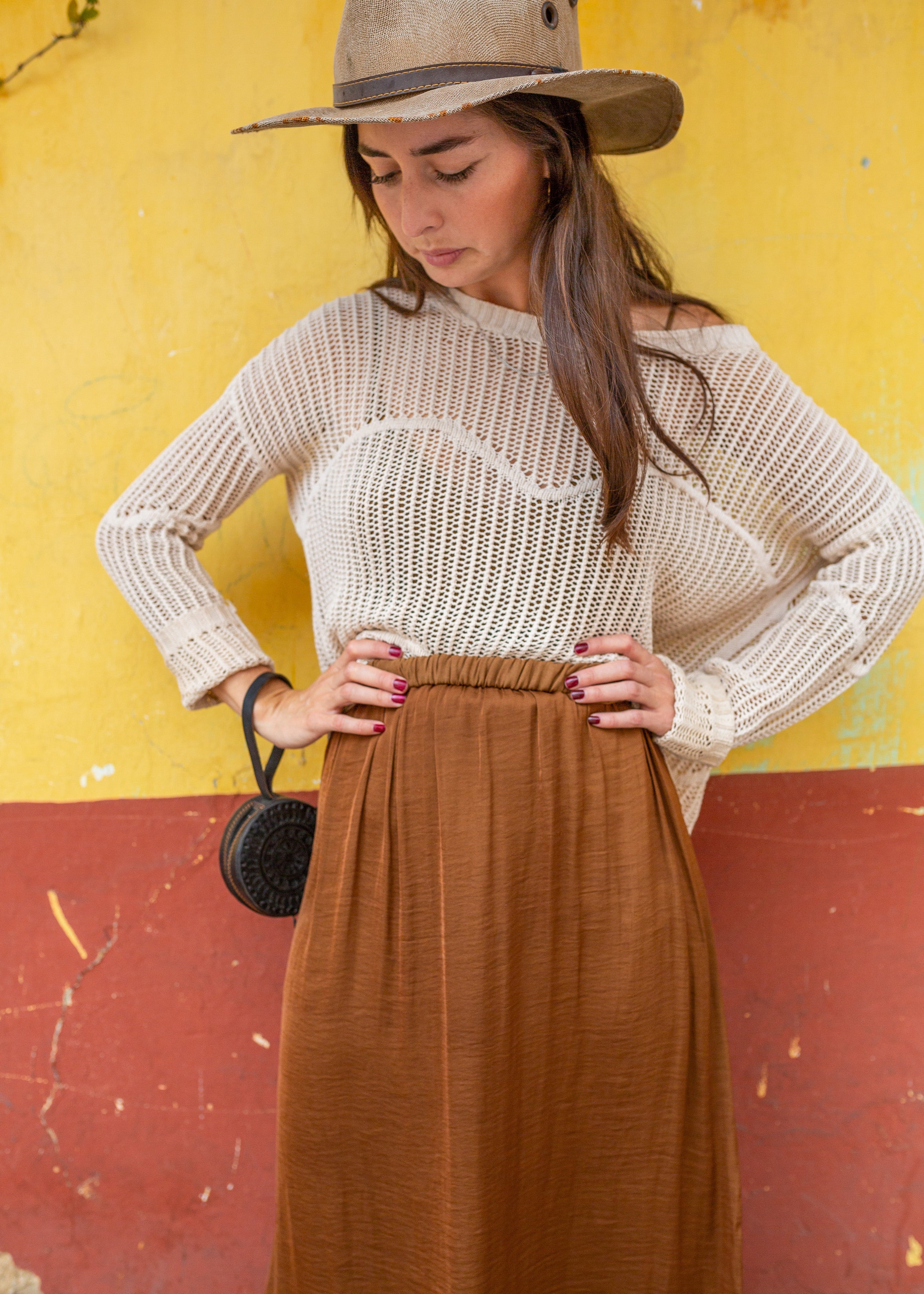 Ethically handmade wristlet