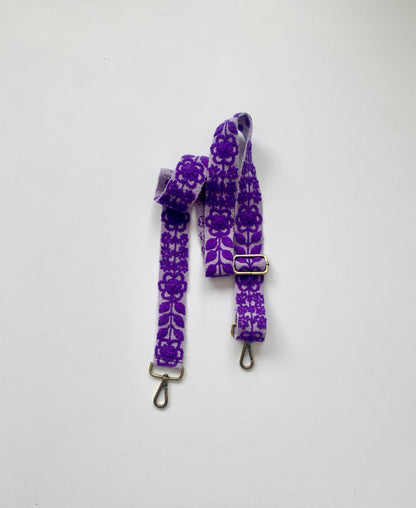 Purple Adjustable Purse Strap