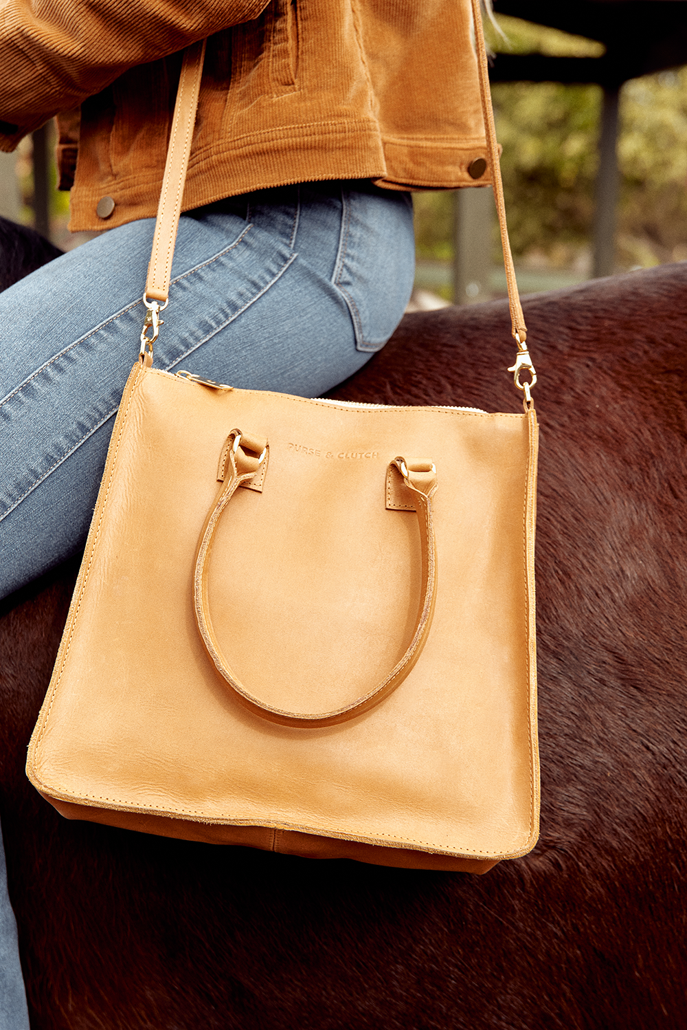 Best Selling Custom Branded Midsized leather purses
