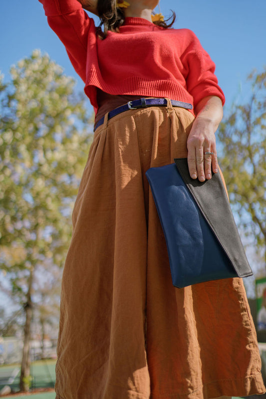 Angle Crossbody & Clutch