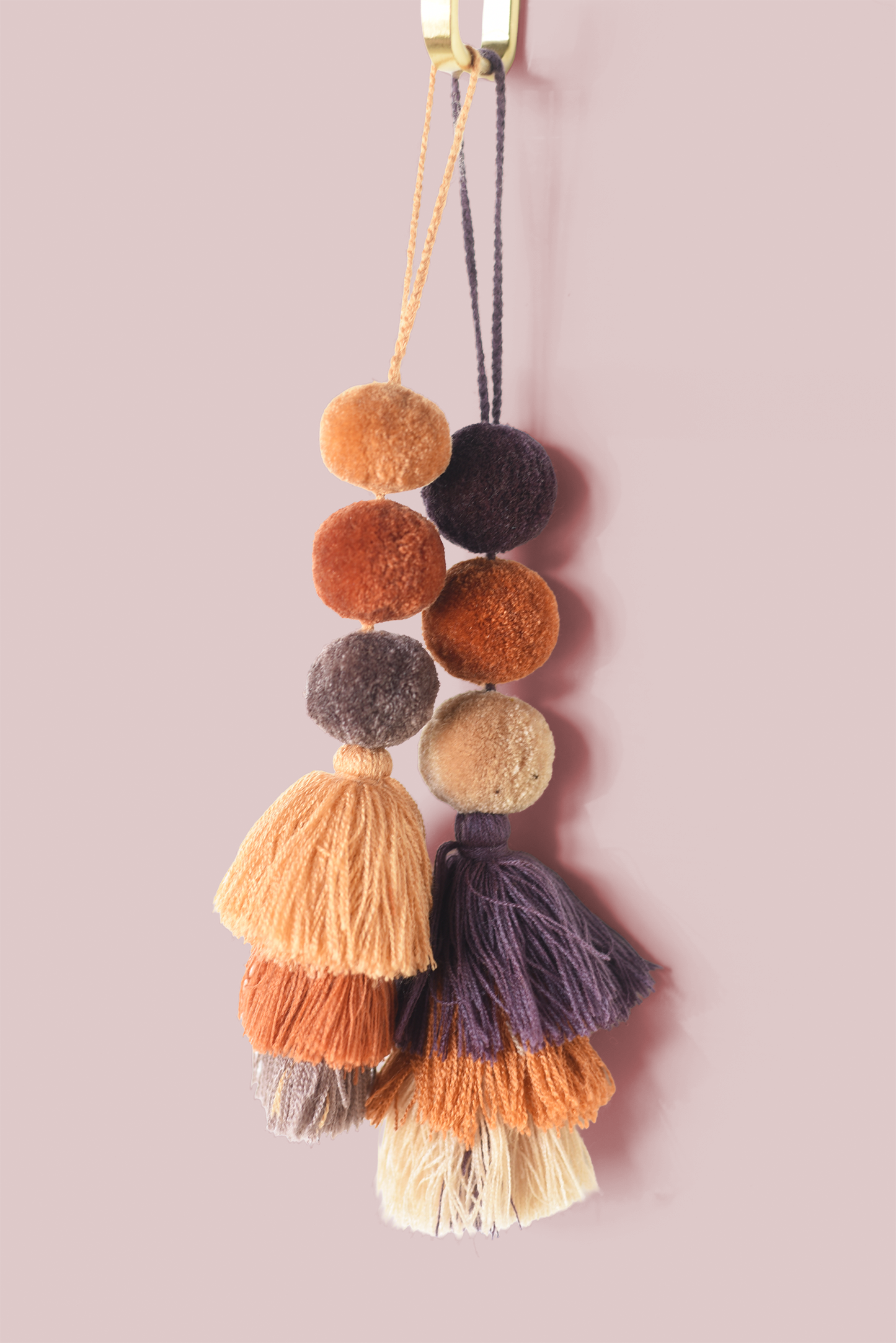 Pom Pom Pom Tassel - Desert Plum