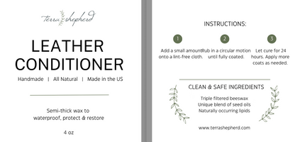 WH Leather Conditioner