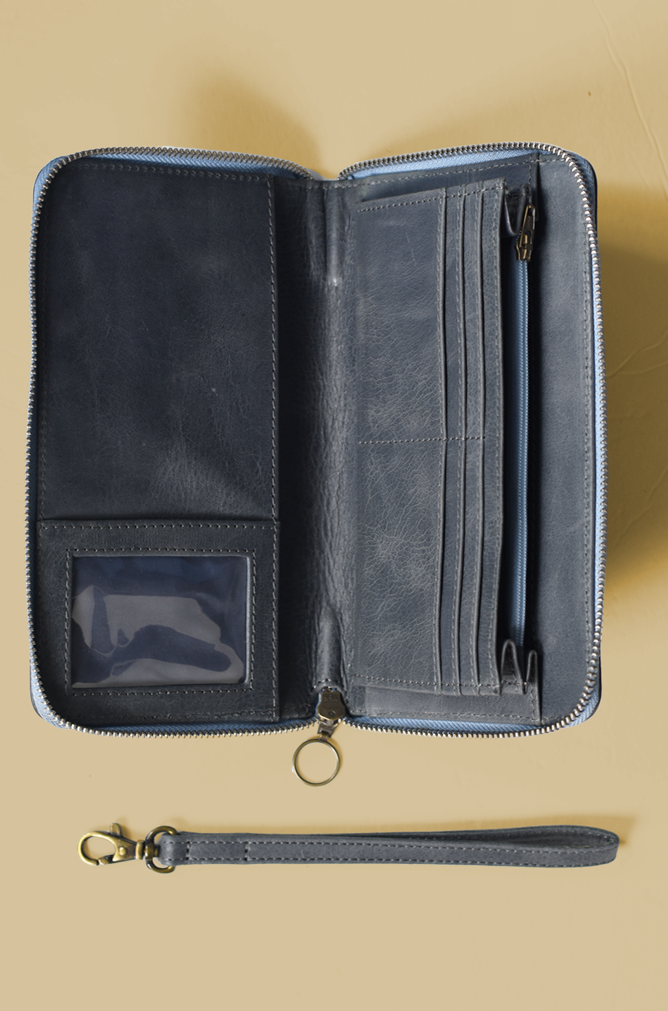 Ethical fashion wallet brand in Austin