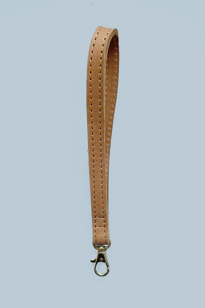 Detachable Leather Wristlet