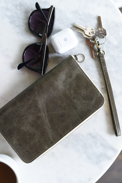 Ethically handcrafted leather wallets from India