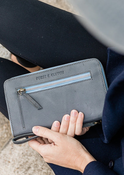 Zipper Wallet Wristlet