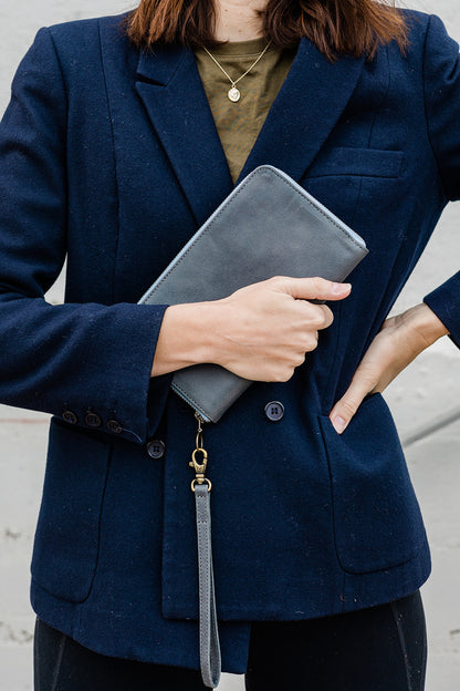 Zipper Wallet Wristlet